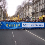 Manifestation contre le nuclaire  Paris le 17 janvier 2003 photo n46 